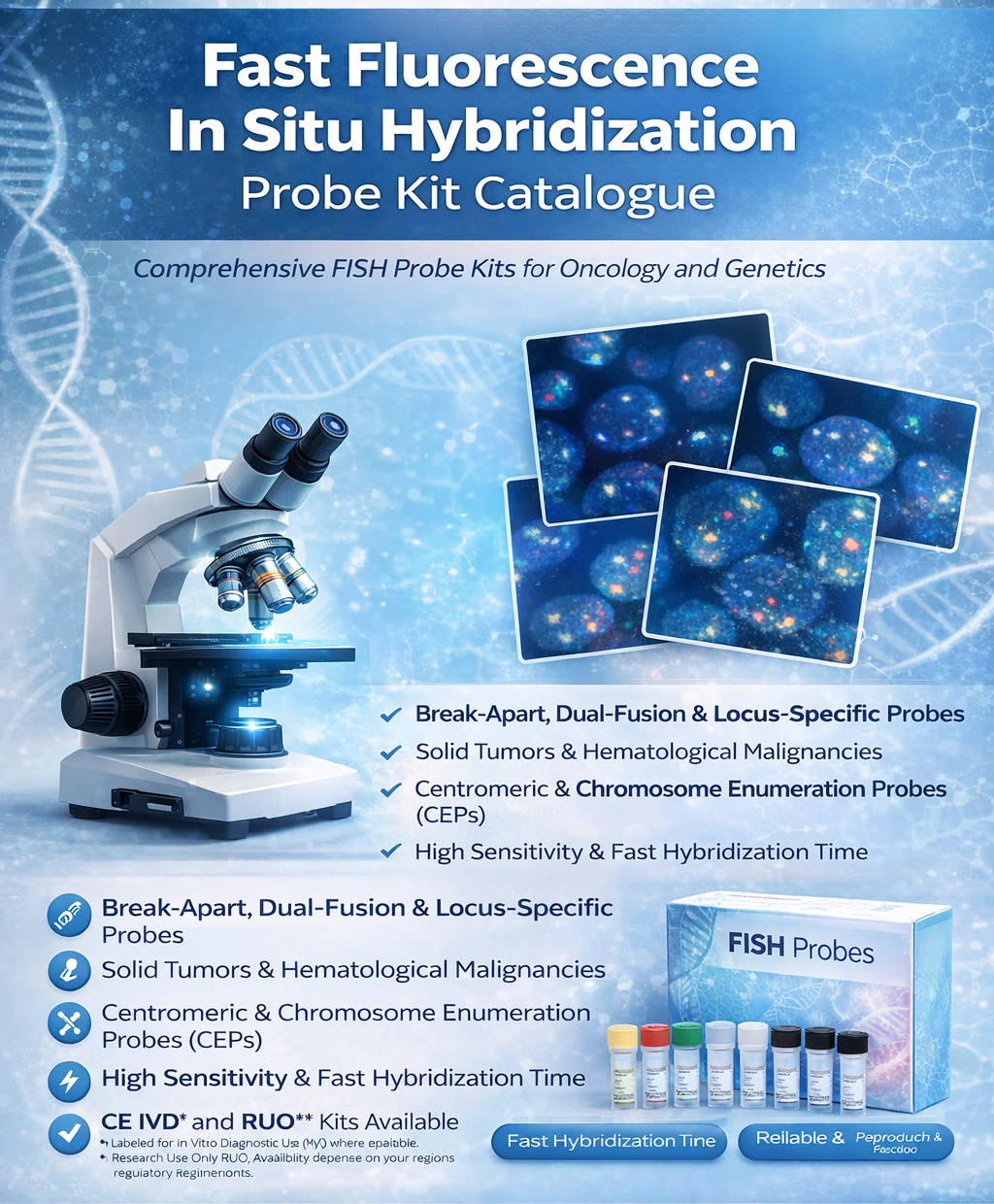 Fast Fluorescence In Situ Hybridization Probe Kit Catalogue