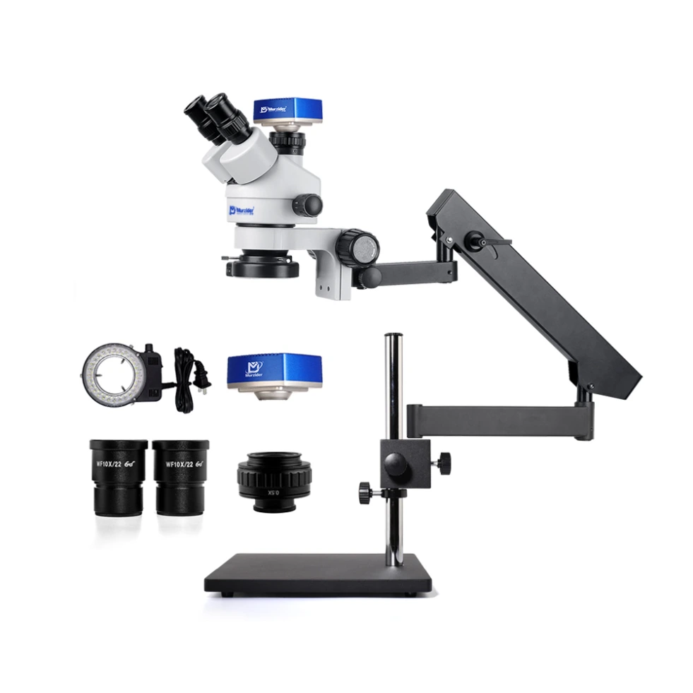 [MSD205-C+4K] Series of rocker arm microscopes+ 4K Camera - Large Sensor 1/1.8″ Model
