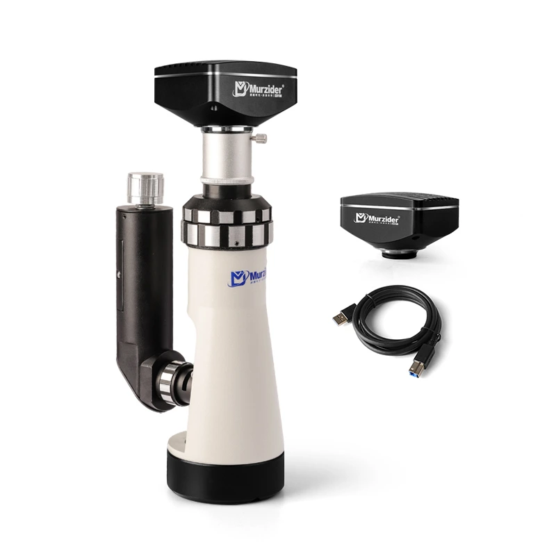 [MSD9191+1000W] Portable Metallographi c Microscope.
+1000W Pixels Camera