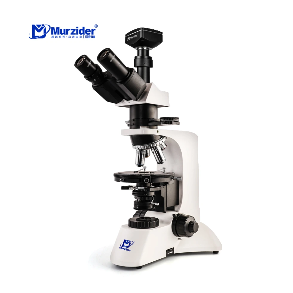 Research grade transmission pilarization microscope +1000W Pixels Camera
